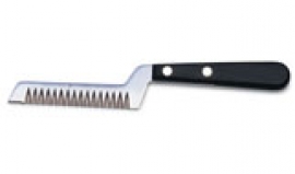 Фигурный кухонный нож с высокой ручкой